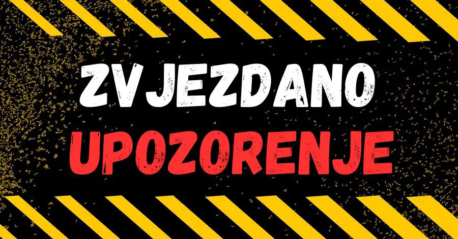 Zvjezdano Upozorenje Vagu I Ovaj Znak Eka Ozbiljno Upozorenje Dok