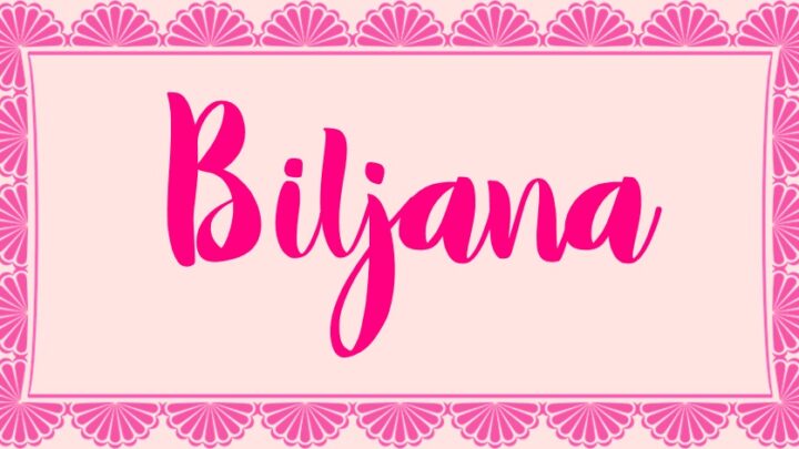 Biljana je žena koja zrači dobrotom, nježnošću, suosjećanjem, kreativnošću i bezgraničnom ljubavlju!