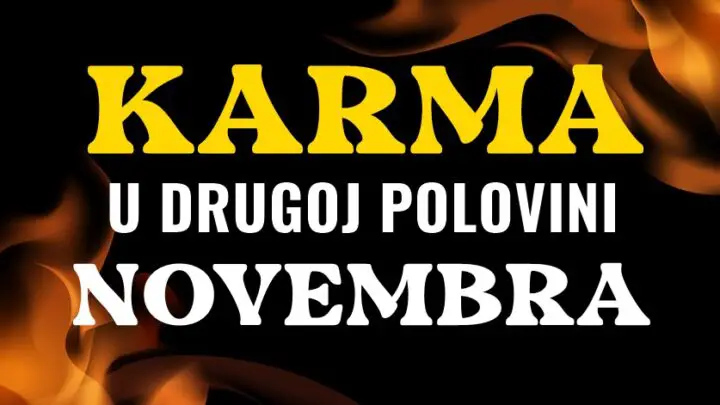 Dobročinstvo se isplati: U drugoj polovini Novembra Karma DONOSI NAGRADE Lavu i OVOM znaku, dok za OVOG znaka Karma ima upozorenje!