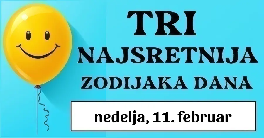 Tri astrološka pobjednika: Škorpija, Vodolija i Bik će u nedelju, 11. februara doživjeti ogromnu sreću!