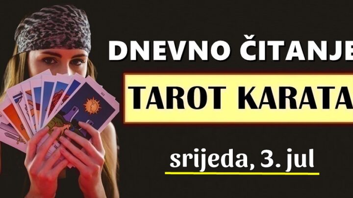 DNEVNI TAROT za 3. Jul: Evo kome karte danas donose neslućenu sreću i ono što čeka čitavog života!