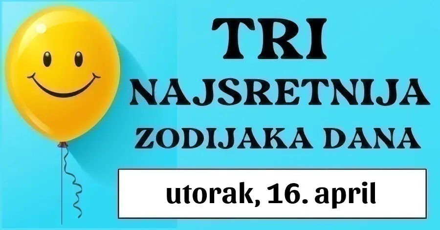Tri astrološka blaga, Jarac, Škorpija i Blizanci: Utorak, 16. april vam donosi raskošan horoskop i izobilje sreće!