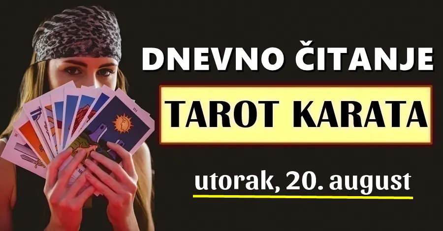 DNEVNI TAROT za 20. August: Tamni oblaci iz života OVOG znaka će se razići jednako brzo kao što su došli…