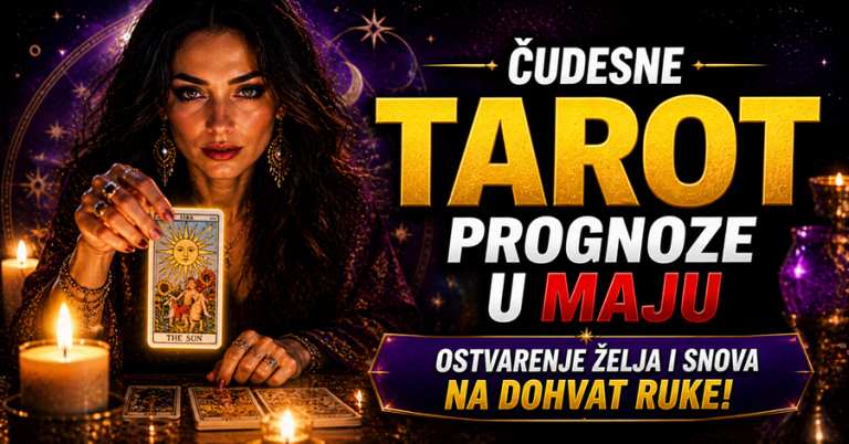 ČUDESNE TAROT PROGNOZE: Ovan, Djevica i Vodolija u Maju ulaze u period koji im mijenja tok života – BEZ UPOZORENJA!