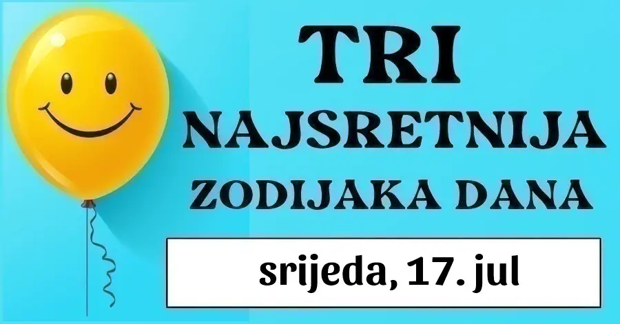 Astrološki trijumf za Raka, Ovna i Vodoliju: Osjetite nevjerojatnu sreću i uspjeh u srijedu, 17. jula!