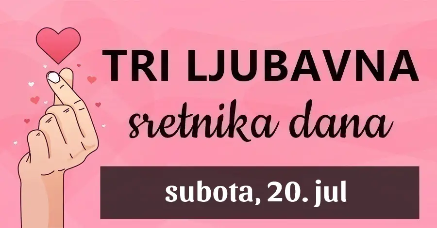 Osvojite srca – Jarac, Bik i Vaga s najboljim ljubavnim životom u subotu, 20. jula. Ako ste znatiželjni, pripremite se za otkrivanje!