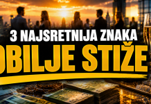 3 NAJSRETNIJA ZNAKA ispunjena srećom u drugoj polovini Maja! Uživajte u OBILJU LJUBAVI, NOVCA, USPJEHA i ZADOVOLJSTVA!