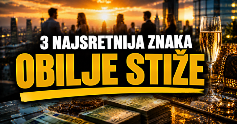 3 NAJSRETNIJA ZNAKA ispunjena srećom u drugoj polovini Maja! Uživajte u OBILJU LJUBAVI, NOVCA, USPJEHA i ZADOVOLJSTVA!