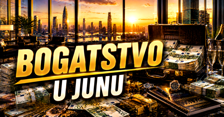 JUN DONOSI FINANCIJSKI ŠOK: OVA 2 znaka u JUNU ulaze u period BRUTALNOG novčanog uspona i bogatstva!