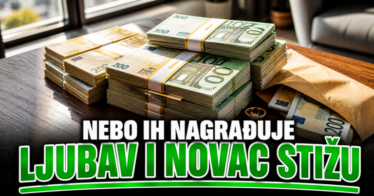 NEBO IH NAGRAĐUJE: OVI znakovi do kraja maja dobivaju OGROMNU ljubavnu sreću i NOVAC koji mijenja pravila igre!
