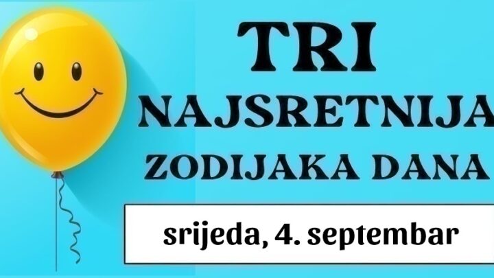 Tri znaka na vrhu sreće u srijedu, 4. septembra: Strijelac, Bik i Vodolija: Otkrijte svoju blistavu sreću uz vrhunski horoskop!