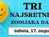 Horoskop koji obara s nogu: Ako ste Ribe, Jarac i Rak u subotu, 17. augusta ćete doživjeti nevjerojatnu sreću i uspjeh!