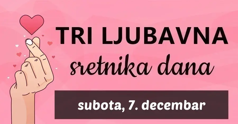 Najsjajnija zvijezda ljubavi u subotu, 7. decembra osvijetljuje ljubavni život Vodolije, Bika i Vage. Uživajte!