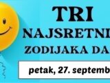 Ako ste Ribe, Lav i Vaga donosimo vam najvažniji horoskop tjedna: Petak, 27. septembar donosi izuzetnu sreću i sjajne prilike!