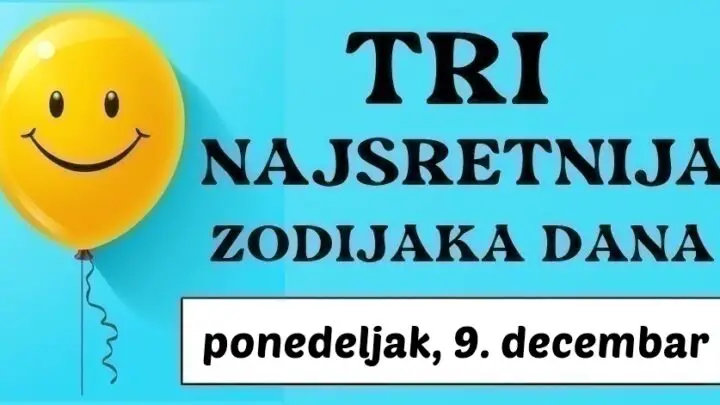 Tri izabrana znaka zodijaka: Ako ste Vodolija, Lav i Ovan, horoskop otkriva vašu nevjerojatnu sreću i nevjerojatne nagrade u ponedeljak, 9. decembra!