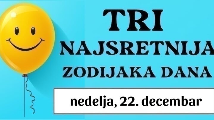 Astrološki jackpot: Škorpija, Ribe i OVAJ znak u nedelju, 22. decembra osvajaju nevjerojatnu sreću i veliki uspjeh!