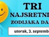 Tri astrološka pobjednika