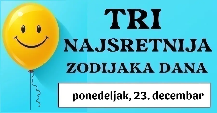 Tri znaka zodijaka, Škorpija, Blizanci i Strijelac: Ponedeljak, 23. decembar će vam donijeti nevjerojatno sretne trenutke – otkrijte ih u horoskopu!