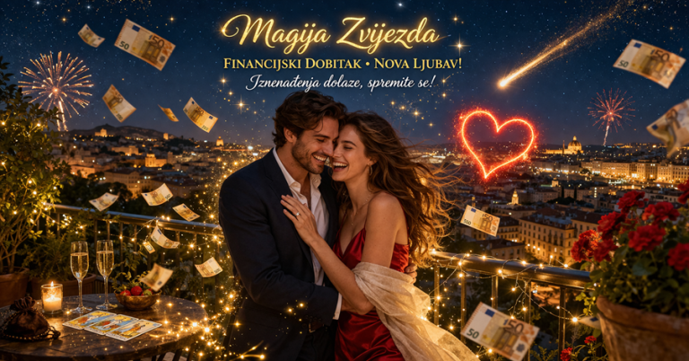 MAGIJA ZVIJEZDA: Blizance i OVOG znaka očekuje FINANCIJSKI DOBITAK i NOVA LJUBAV! Iznenađenja dolaze, SPREMITE SE!