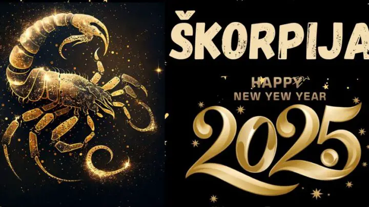 ŠKORPIJA – GODIŠNJI HOROSKOP za 2025! Ljubav, bogatstvo i sreća – vaša priča i sretniji život ove godine počinje!