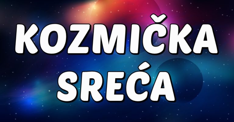 KOZMIČKA SREĆA Pred OVIM zodijacima su dani ispunjeni SREĆOM i SPOKOJEM – očekuje ih PERIOD BEZBRIŽNOSTI i RADOSTI!