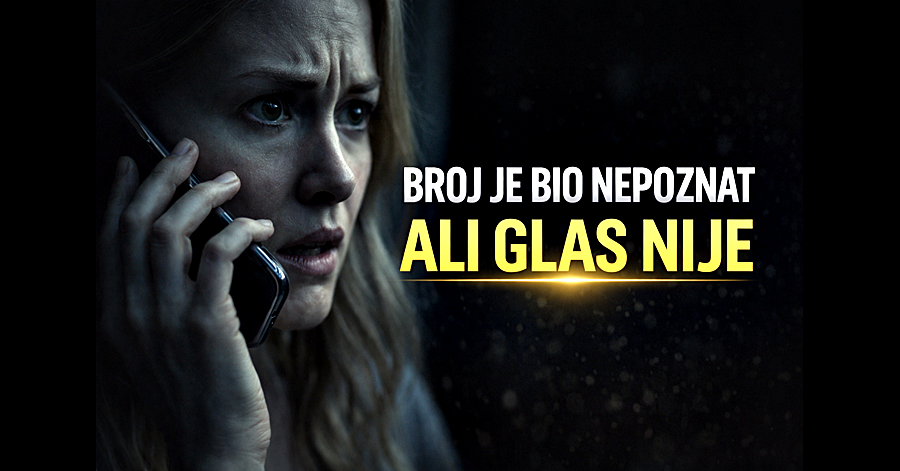 Shocked reaction to an unknown call