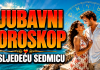LJUBAVNA OLUJA: Ovan, Lav i Ribe susreću osobu koju nisu očekivali, Bik, Rak i Vodolija usred ljubavnog trokuta, Blizanci, Djevica i Jarac otkrivaju tajnu koja ih godinama dijeli od sreće, dok Vaga, Škorpija i Strijelac dobivaju drugu priliku za ljubav!