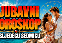 LJUBAVNA OLUJA: Ovan, Lav i Ribe susreću osobu koju nisu očekivali, Bik, Rak i Vodolija usred ljubavnog trokuta, Blizanci, Djevica i Jarac otkrivaju tajnu koja ih godinama dijeli od sreće, dok Vaga, Škorpija i Strijelac dobivaju drugu priliku za ljubav!