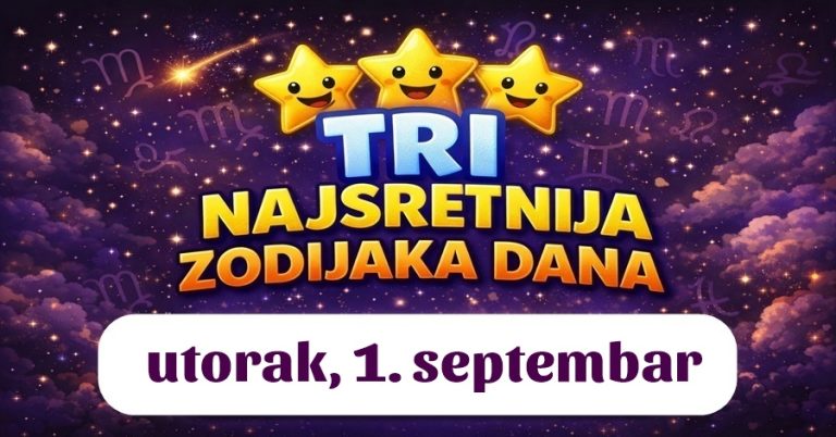 ASTROLOŠKA EKSPLOZIJA SREĆE: OVA 3 znaka danas napokon izlaze iz najtežeg razdoblja – ono što slijedi nadmašit će sva njihova očekivanja!